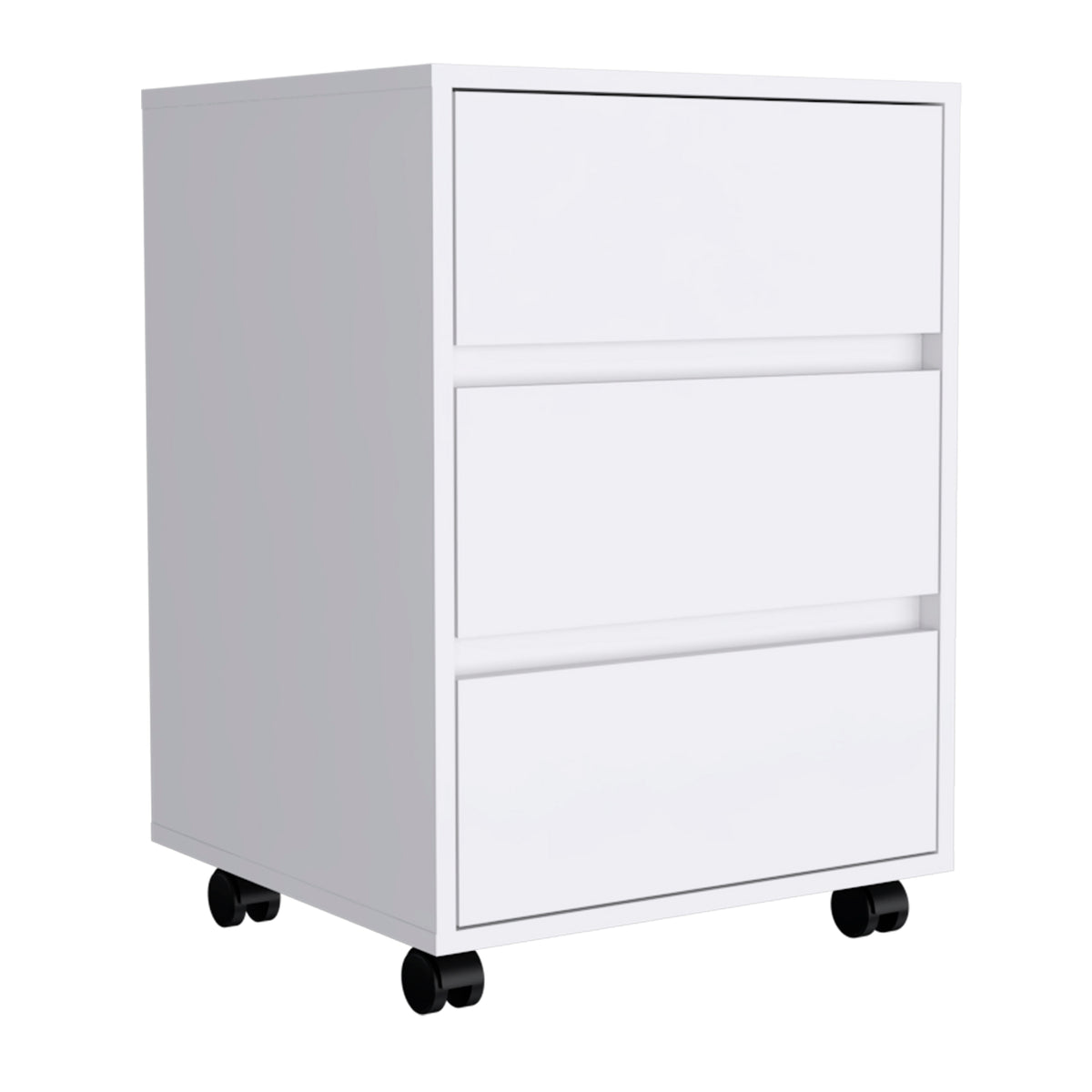 Archivador Artemisa de 46 cm con 3 cajones, blanco, foto 3 – TUHOME