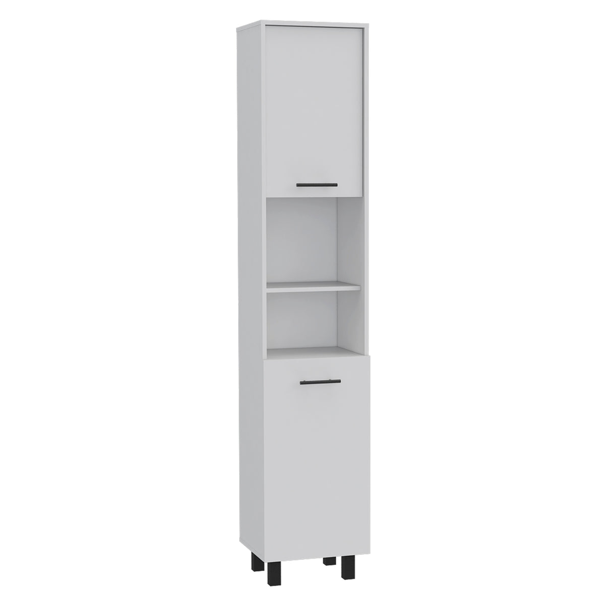 Despensa de cocina Hobart de 202 cm, blanco, foto 8 – TUHOME