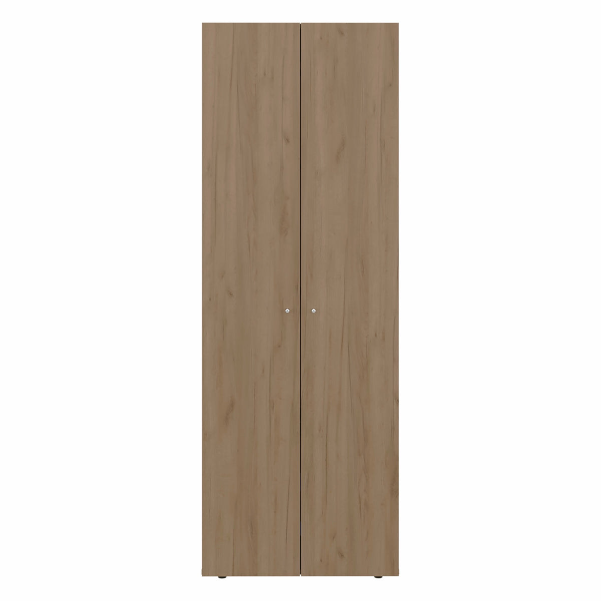 TUHOME CONCEPT Armario Home de 60 cm con 2 puertas y baldas, fresno