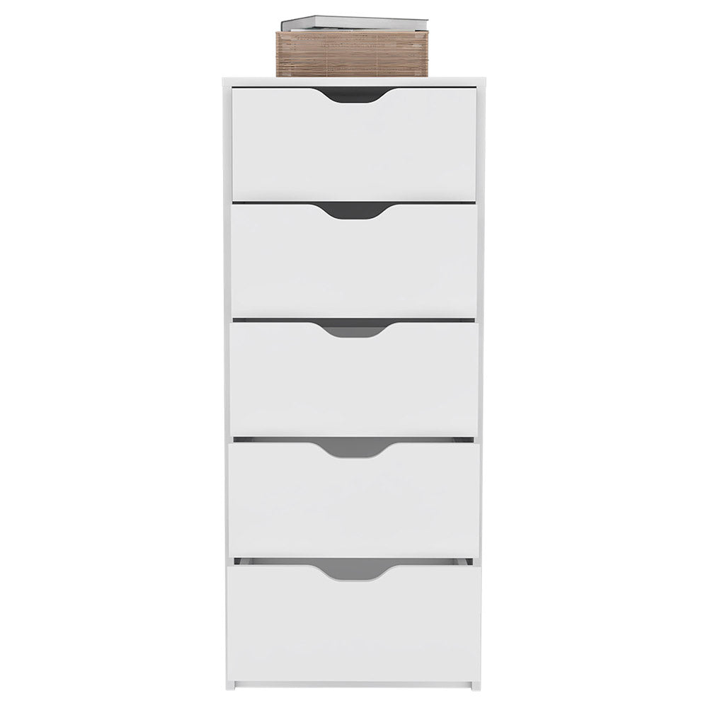 Cómoda Basilea Narrow de 45 cm, blanco, foto 7 – TUHOME