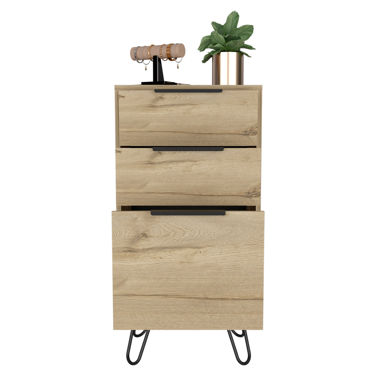 Cómoda Augusta de 45 cm, roble arena, foto 5 – TUHOME