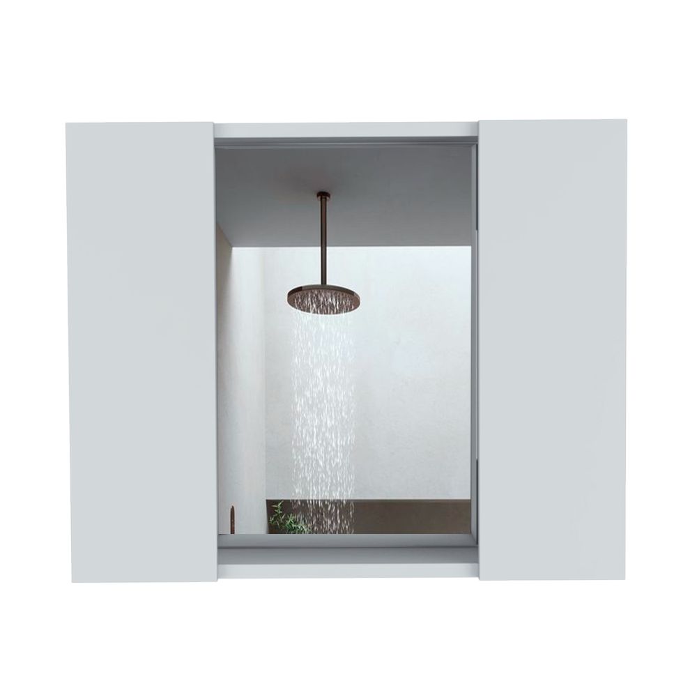 TUHOME CONCEPT Armario de baño de pared Artemisa de 60 cm, blanco