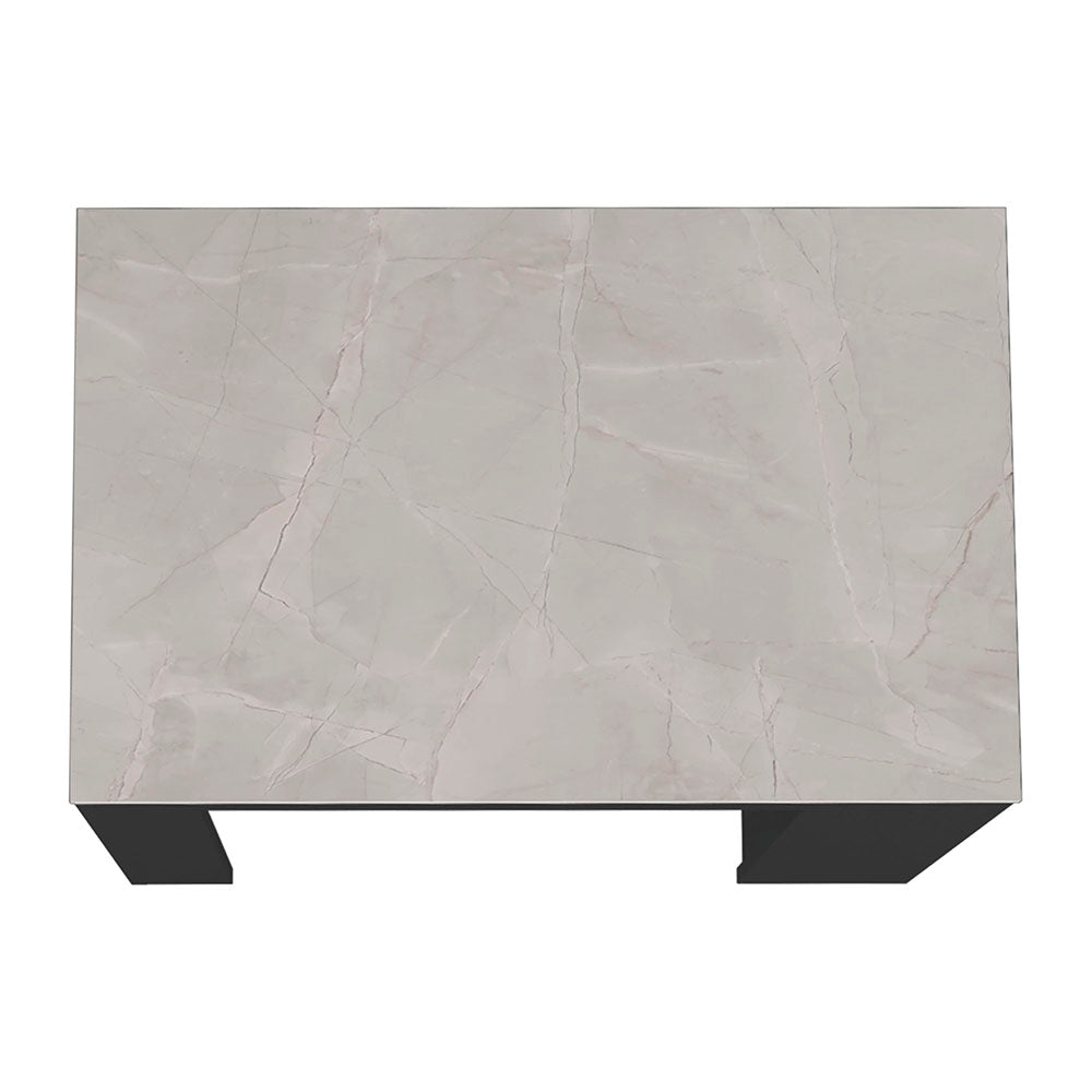 Isla de cocina Portree de 92 cm, wengué y blanco Ibiza, foto 5 – TUHOME