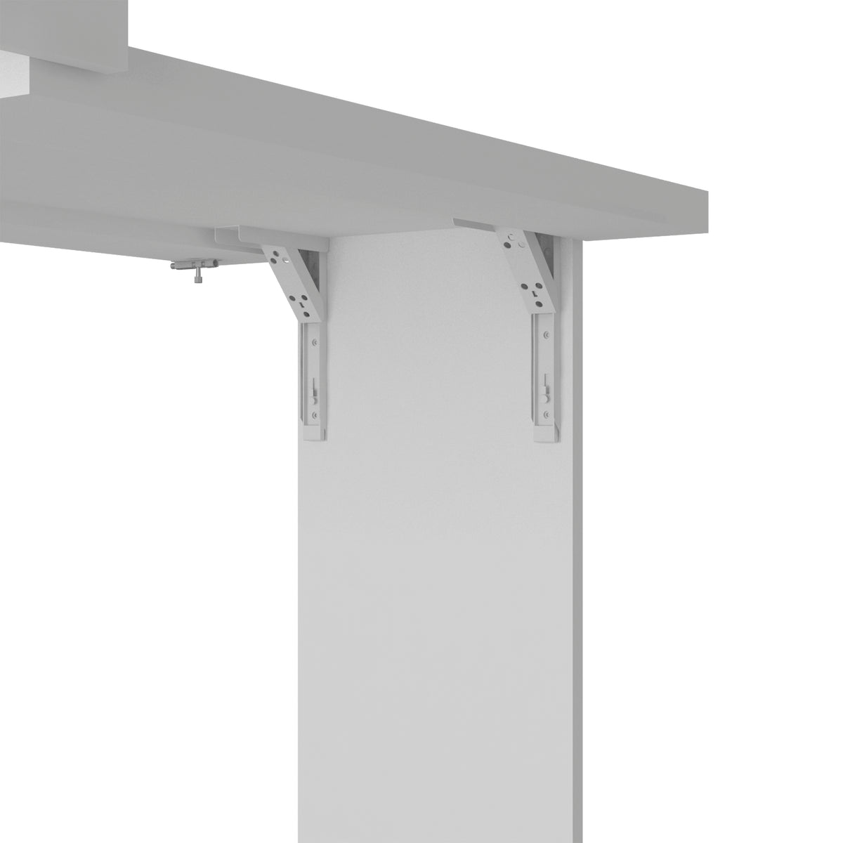 TUHOME CONCEPT Escritorio Vatta de 60 cm, blanco