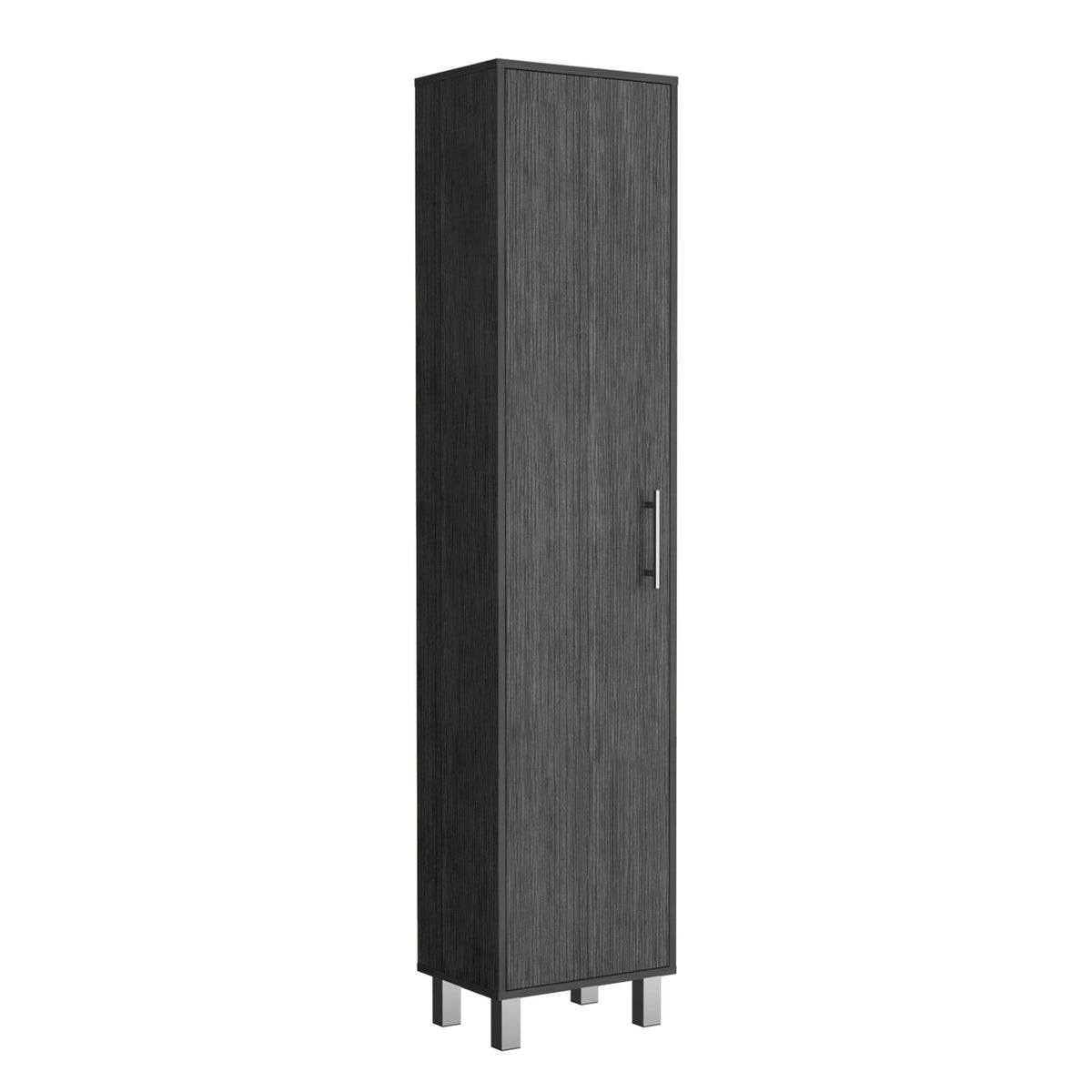 Armario multiusos Laska de 180 cm, roble gris, foto 7 – TUHOME