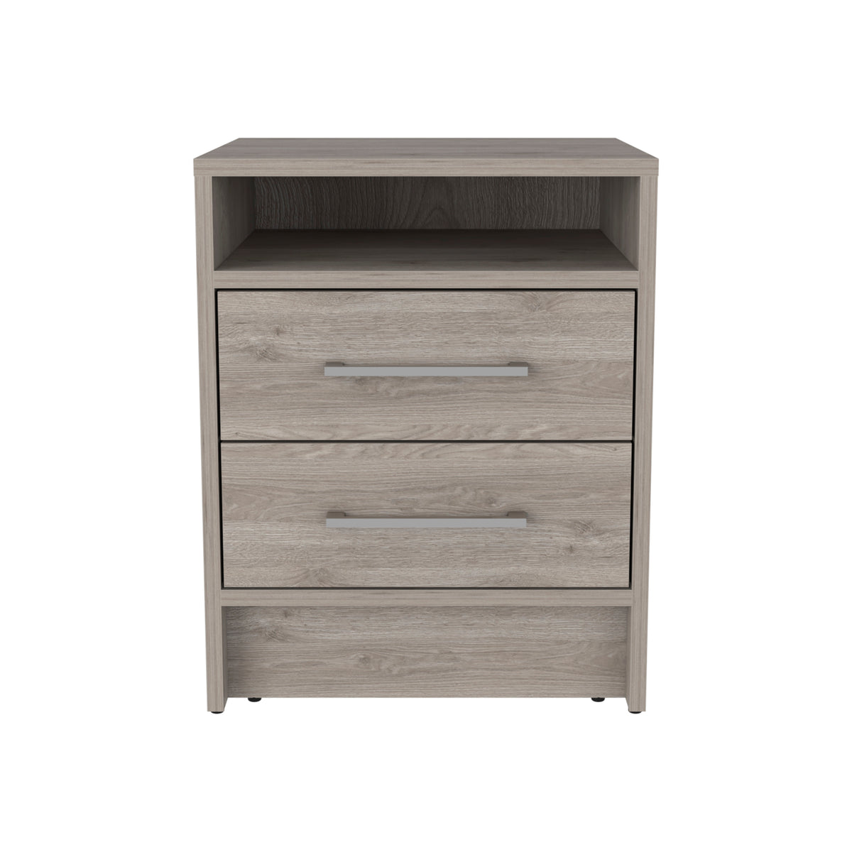 TUHOME CONCEPT Mesita de noche Eter de 40 cm con 2 cajones