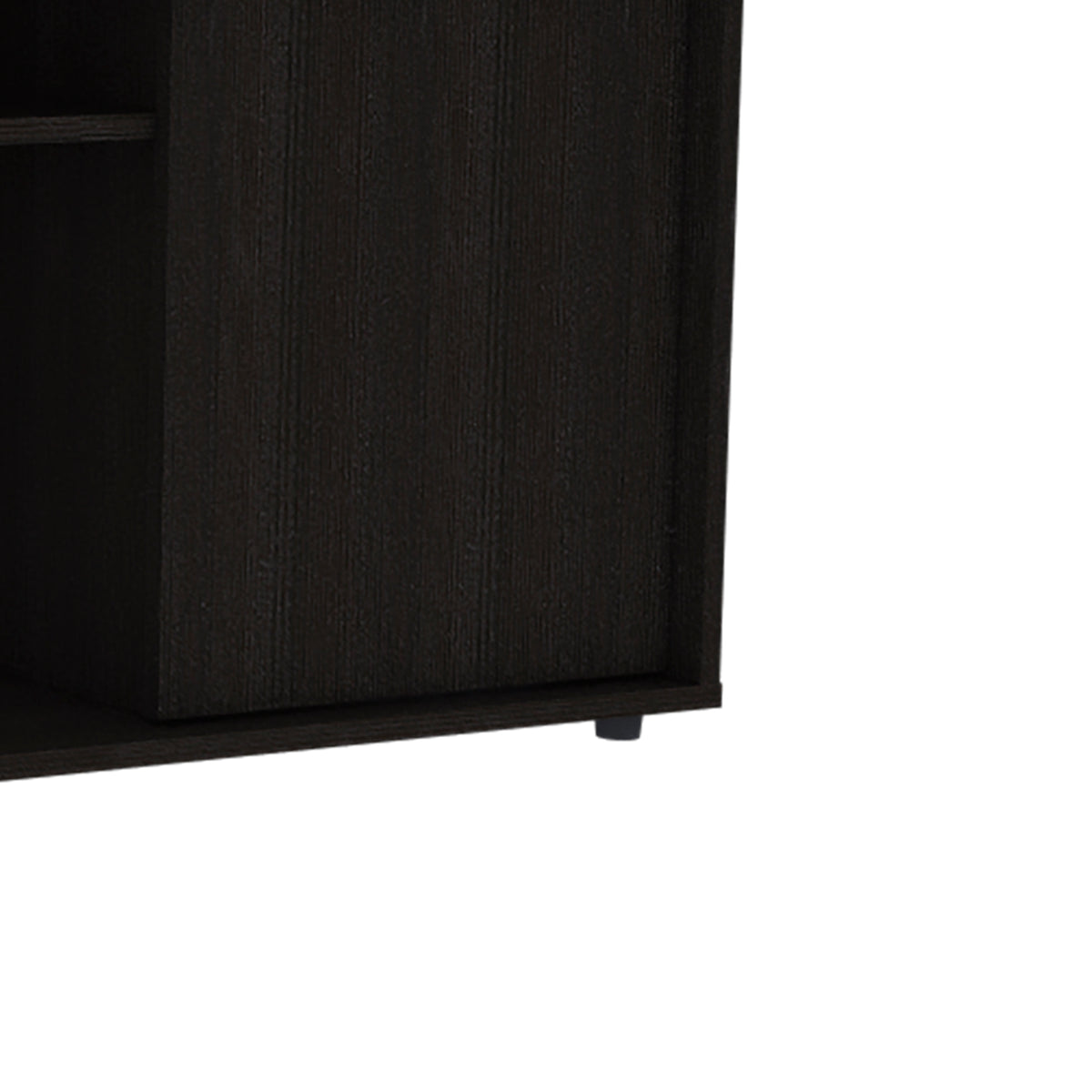 TUHOME CONCEPT Mueble de TV Prana de 150 cm con 2 puertas, wengué