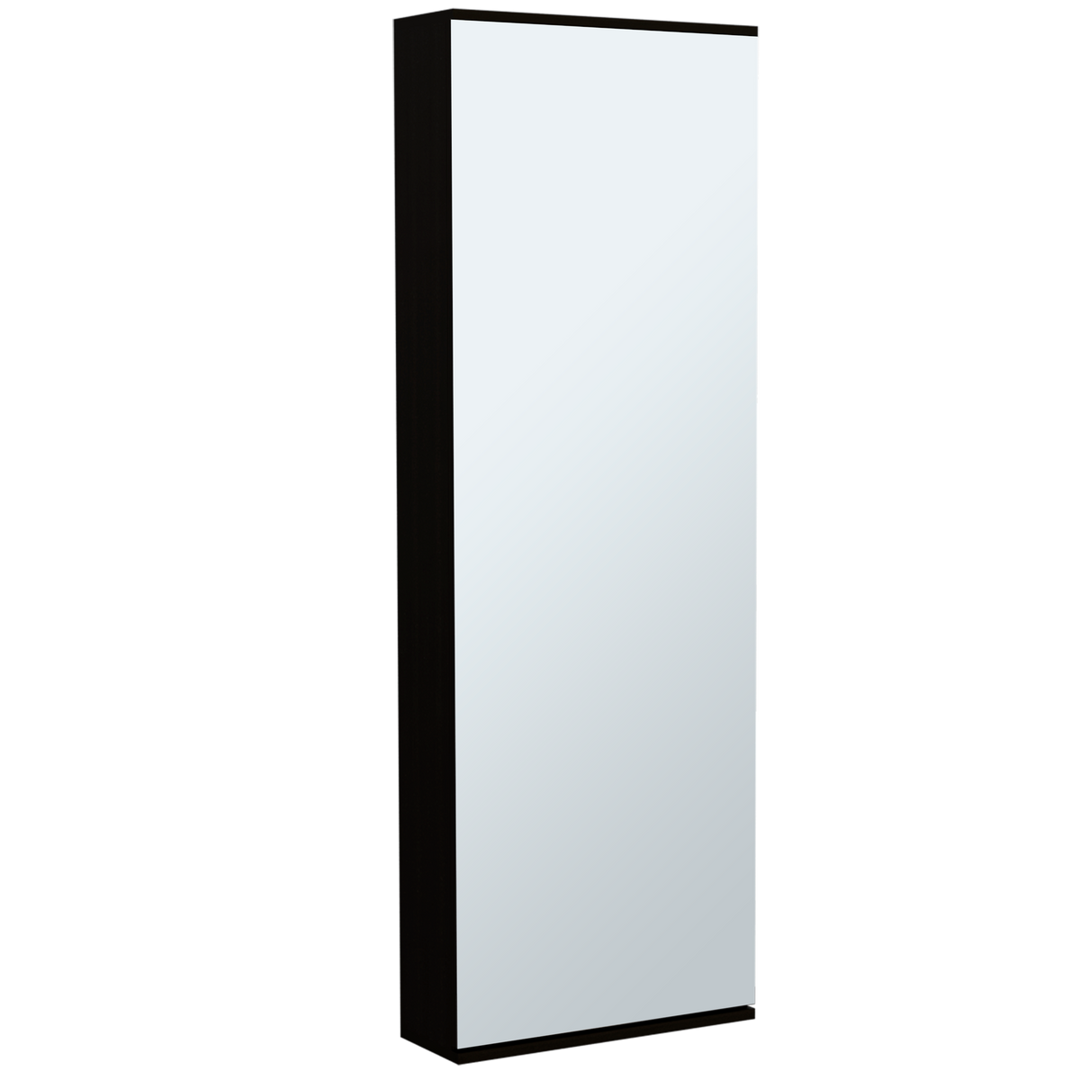 TUHOME CONCEPT Zapatero Leto de 138 cm con espejo, wengué
