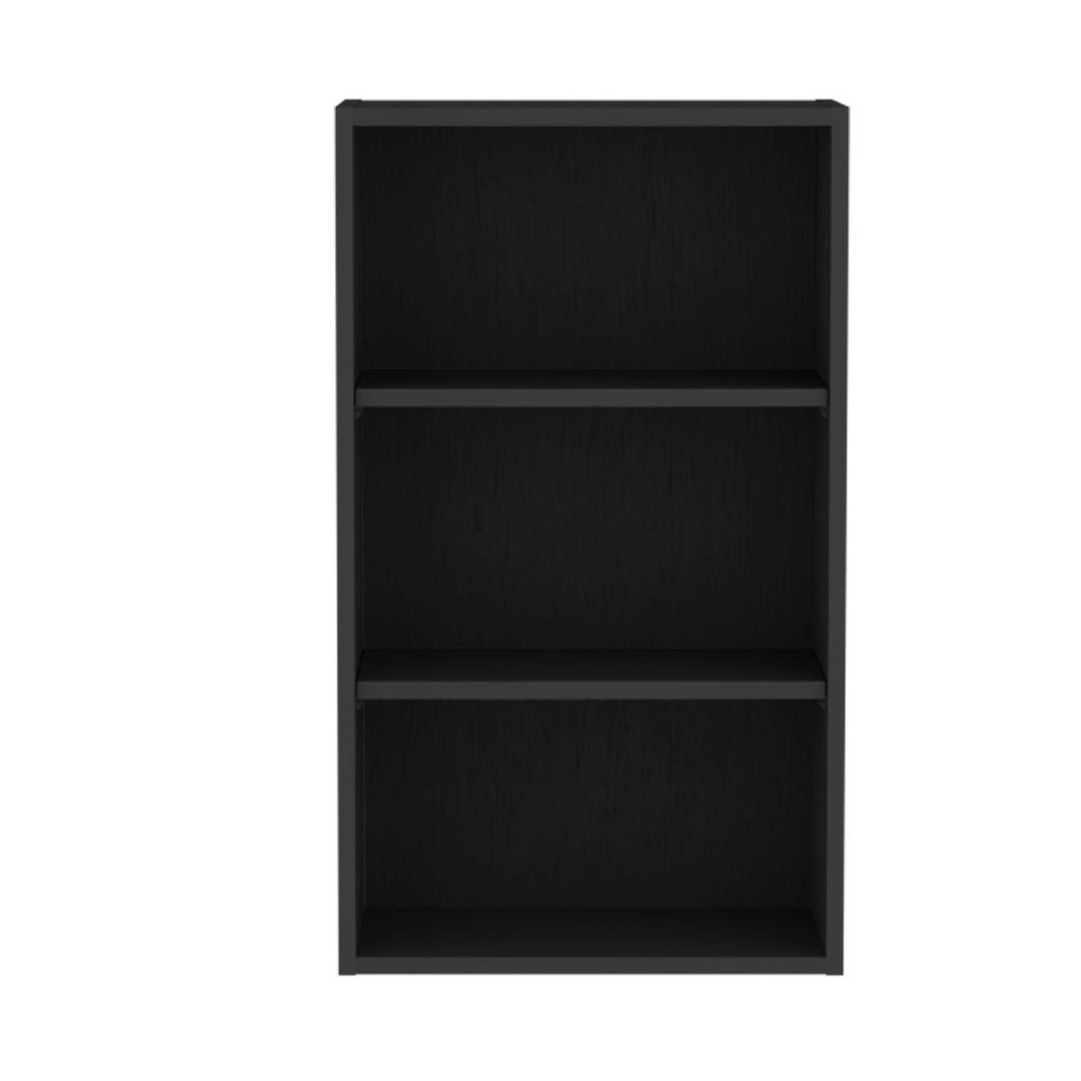 TUHOME CONCEPT Mueble de pared de cocina de 53 cm con 2 estantes, wengué