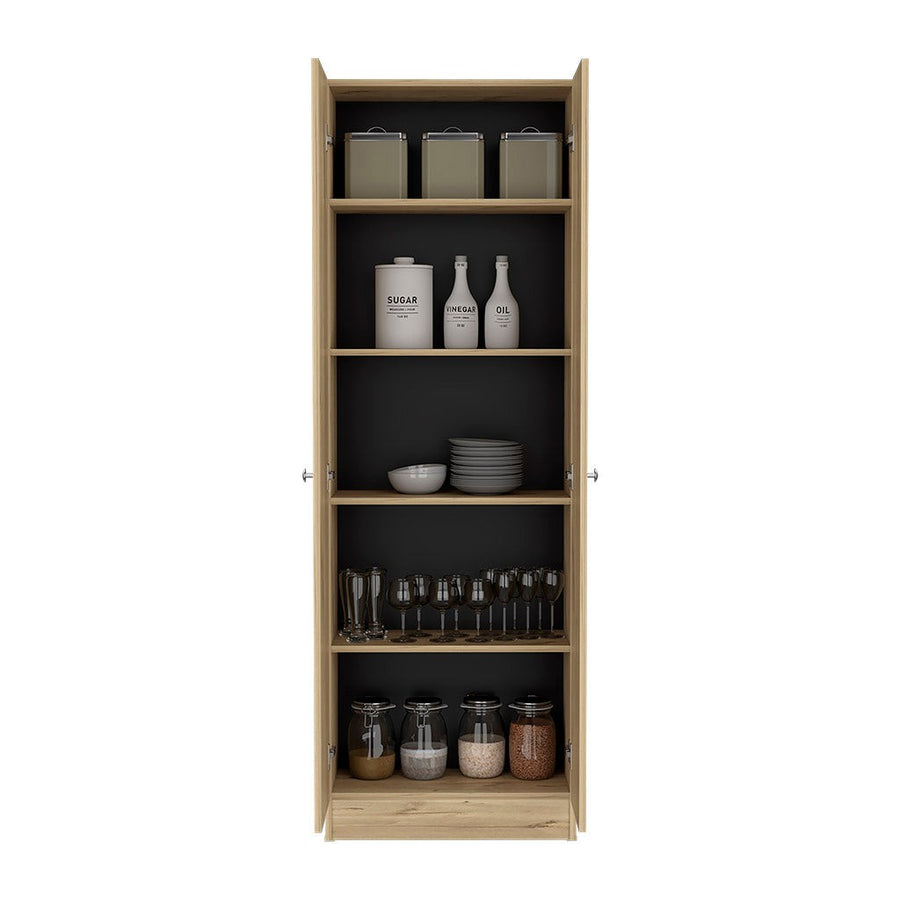 Armario multiusos Z60 180 cm, 2 puertas y baldas interiores