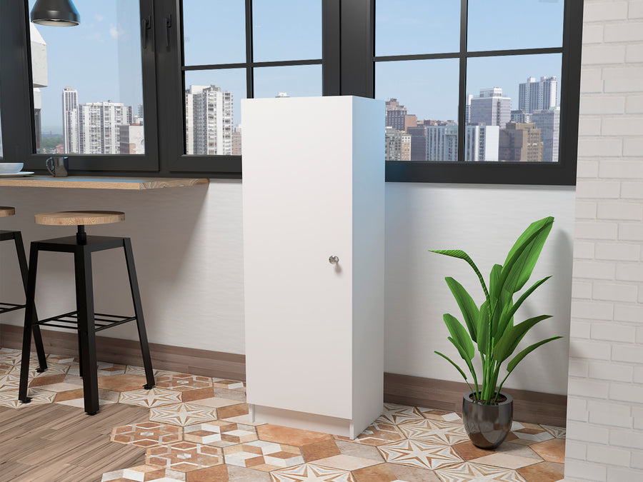 Armario multiusos Belleria de 120 cm, blanco