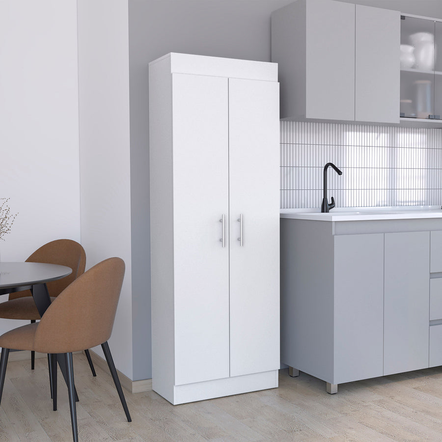 Despensa de cocina Nepal de 170 cm, blanco