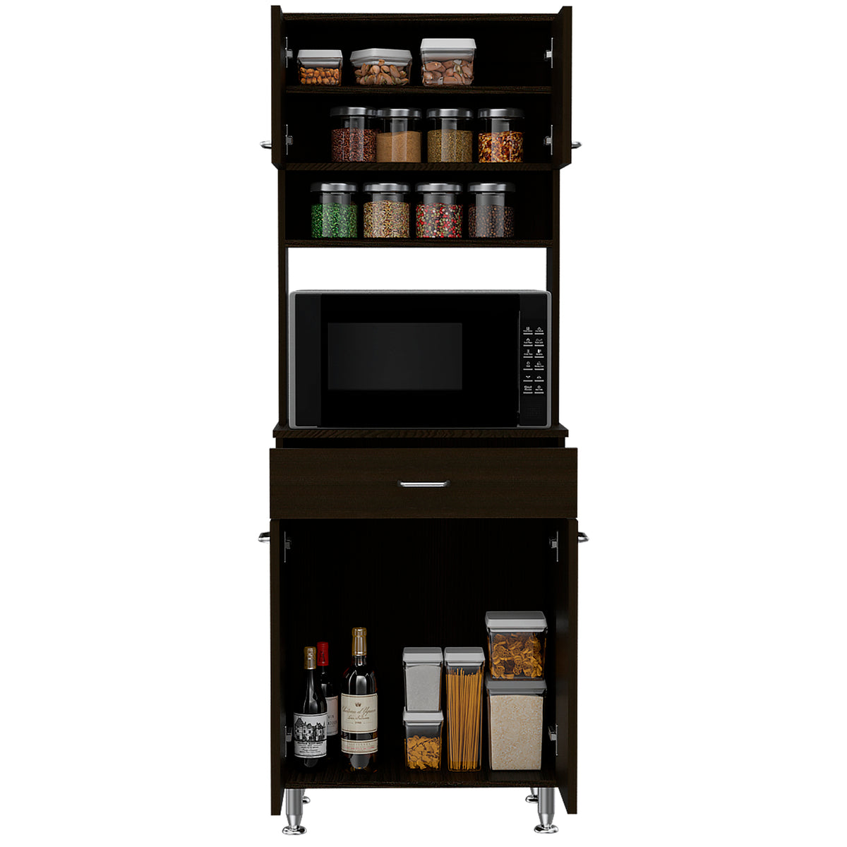Despensa de cocina Della de 169 cm con 1 cajón