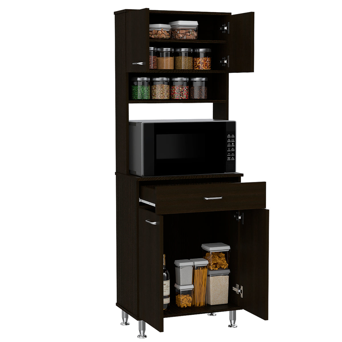 Despensa de cocina Della de 169 cm con 1 cajón