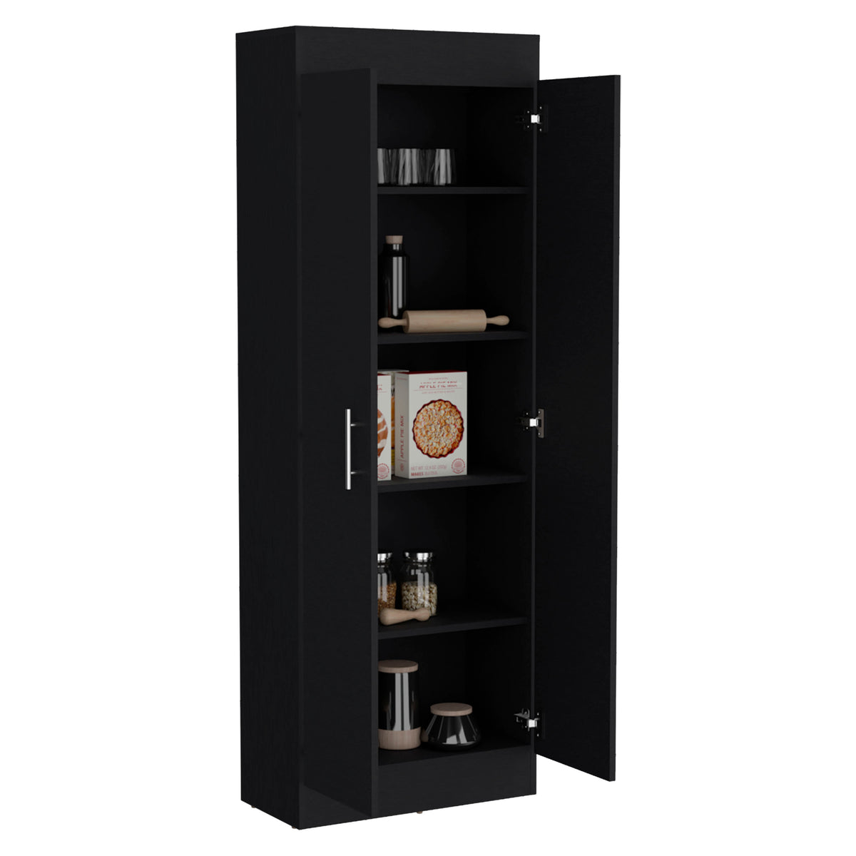 TUHOME CONCEPT Despensa de cocina Nepal de 170 cm, wengué