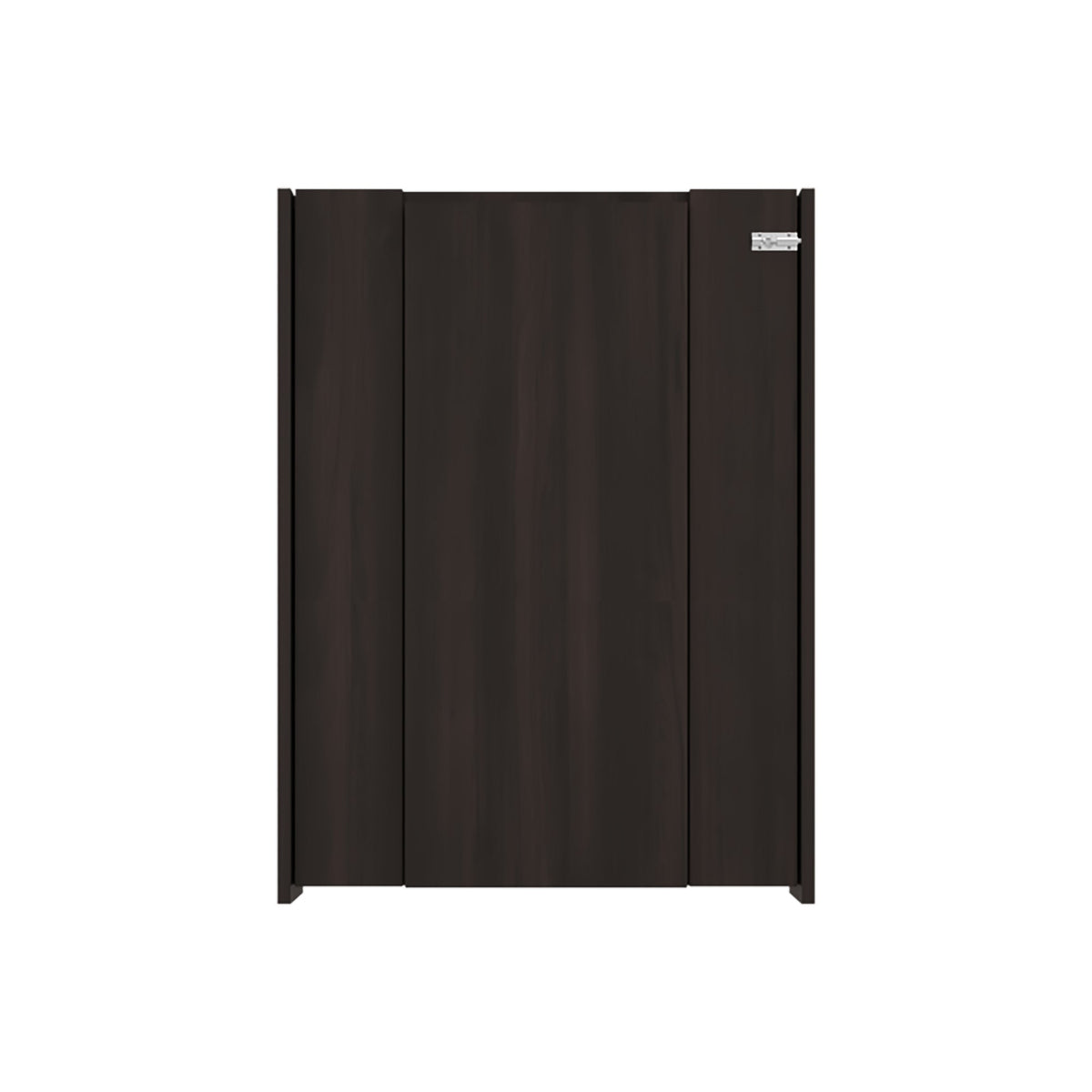 TUHOME CONCEPT Mueble bar de pared plegable Vatta con mesa abatible y estantes, 60 cm, nogal