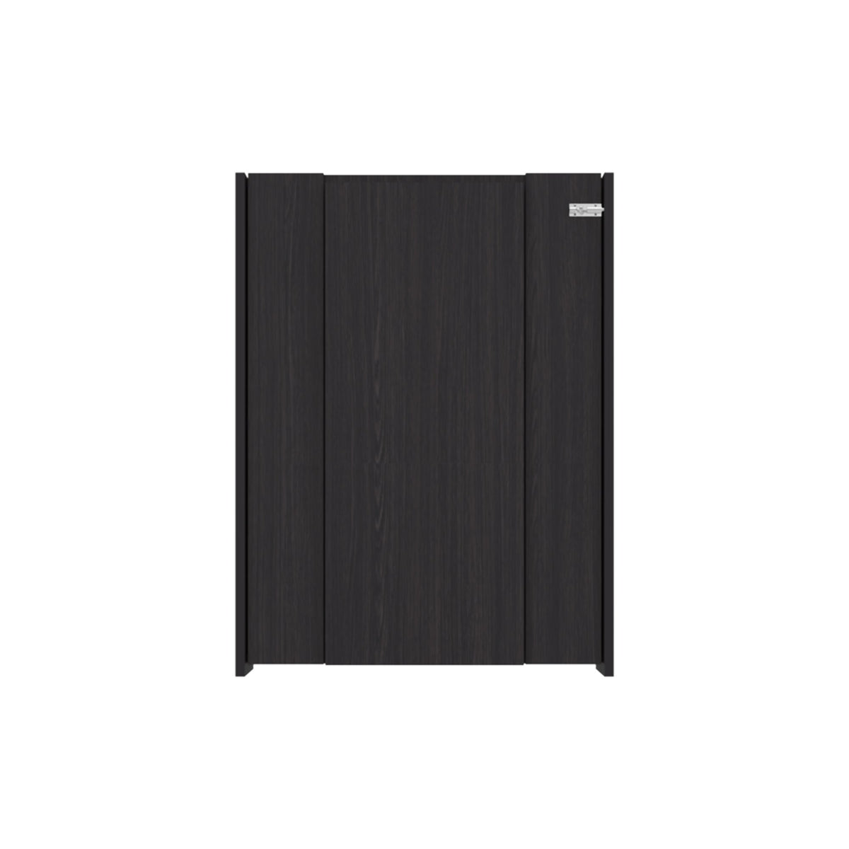 TUHOME CONCEPT Mueble bar de pared plegable Vatta con mesa abatible y estantes, 60 cm, wengué