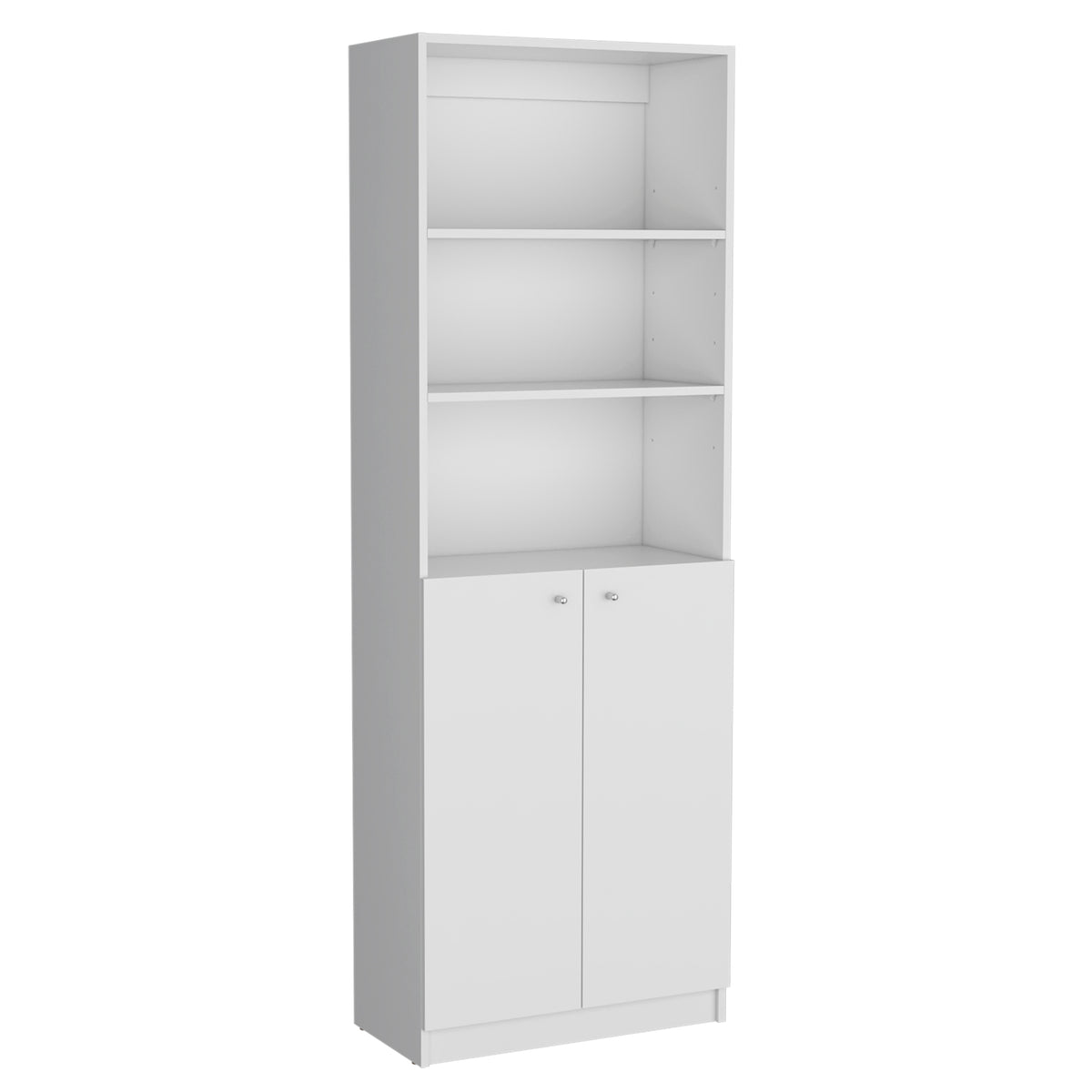 Librería Home de 181 cm con 2 puertas, blanco, foto 6 – TUHOME