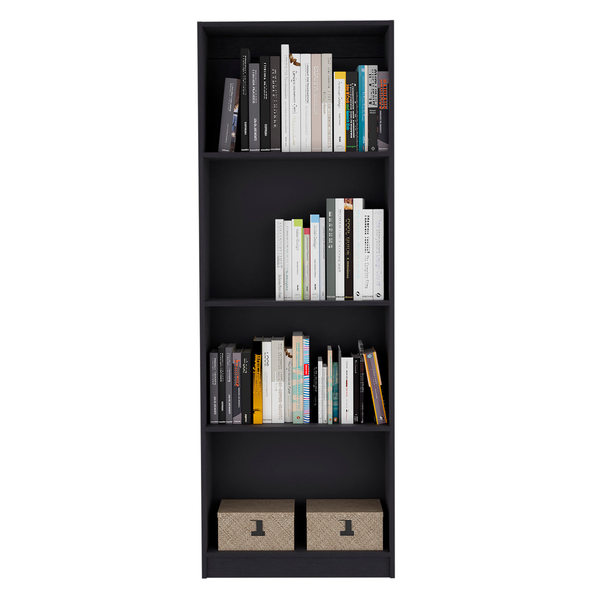 Librería Home de 181 cm con 4 huecos, abierto – TUHOME