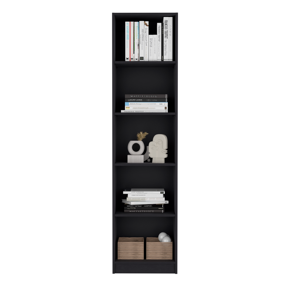 Librería estrecha Home XS de 45 cm con 5 huecos, foto 16 – TUHOME