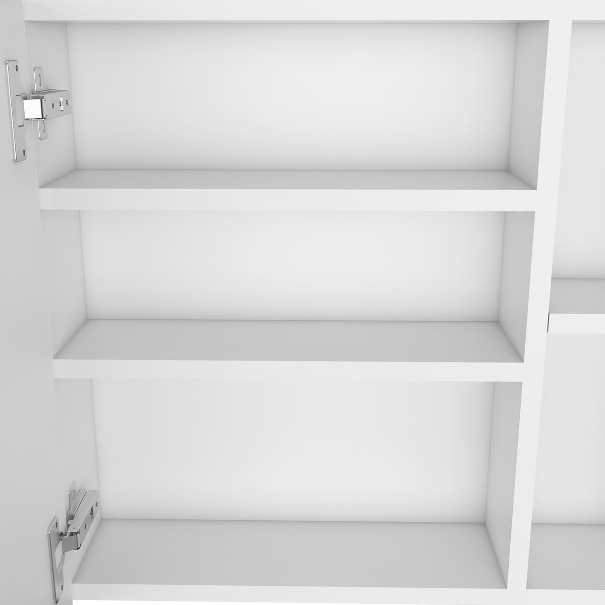 TUHOME CONCEPT Armario de baño de pared Oman de 50 cm, blanco
