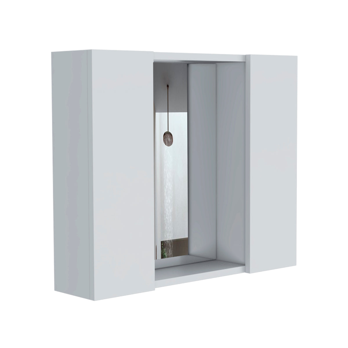 TUHOME CONCEPT Armario de baño de pared Artemisa de 60 cm, blanco