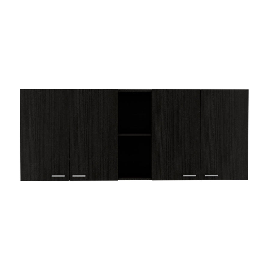 TUHOME CONCEPT Mueble alto de cocina Portofino de 150 cm, wengué