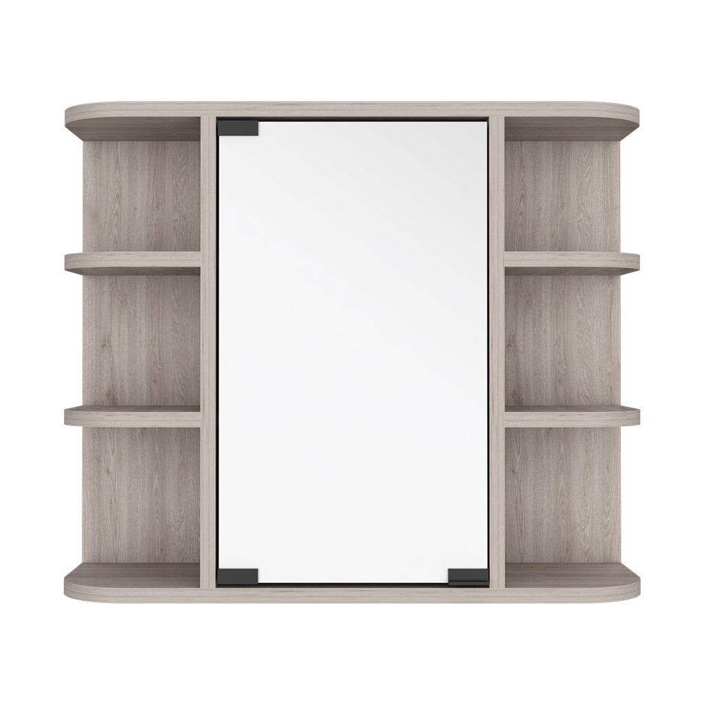 Armario de baño de pared Milan de 60 cm, gris ceniza, foto 3 – TUHOME
