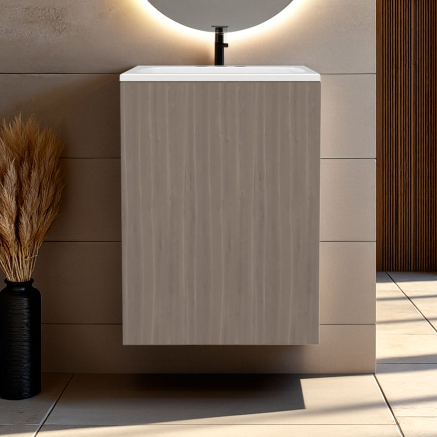 Mueble de baño Colton de 45 cm, roble Bardolino