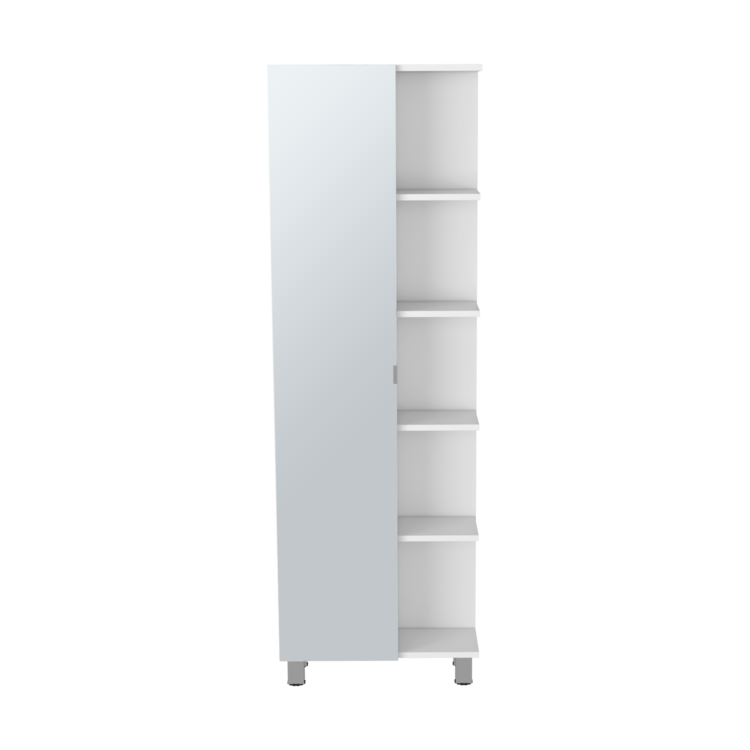 TUHOME CONCEPT Columna de baño Urano de 158 cm, blanco