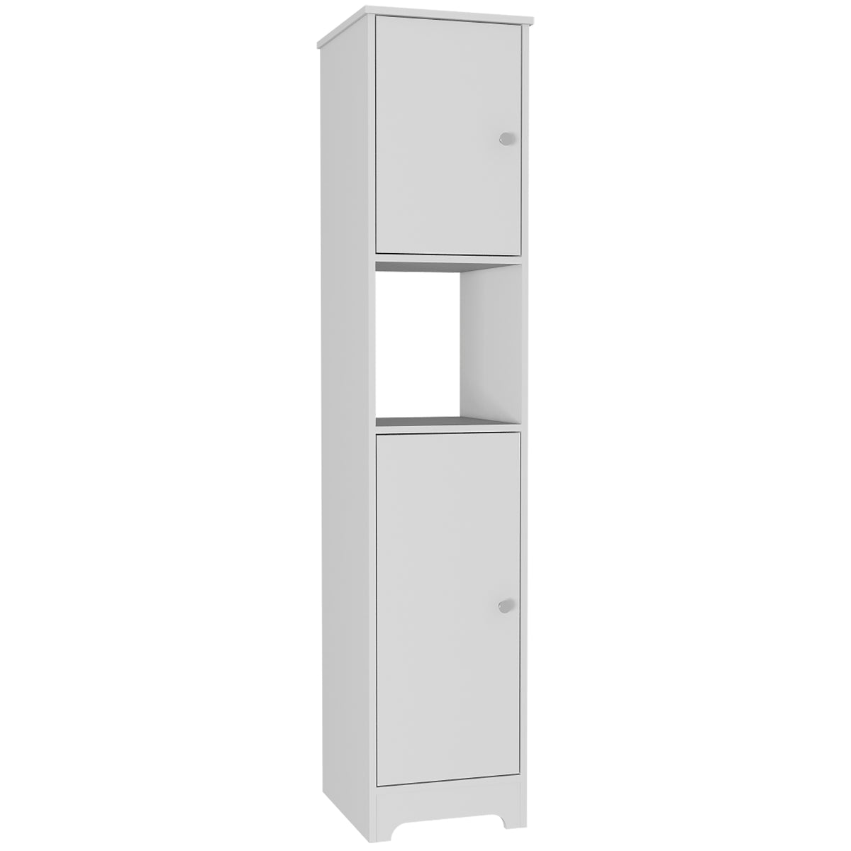 TUHOME CONCEPT Columna de baño Ibis de 172 cm con 2 puertas y 1 estante