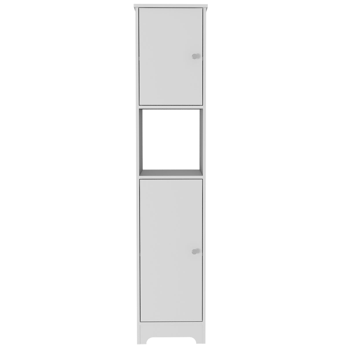 TUHOME CONCEPT Columna de baño Ibis de 172 cm con 2 puertas y 1 estante