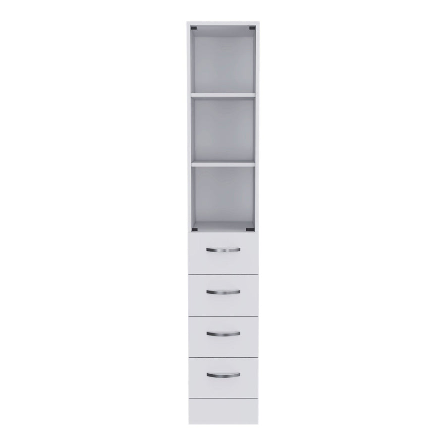 TUHOME CONCEPT Columna de baño Vanguard de 173 cm, blanco