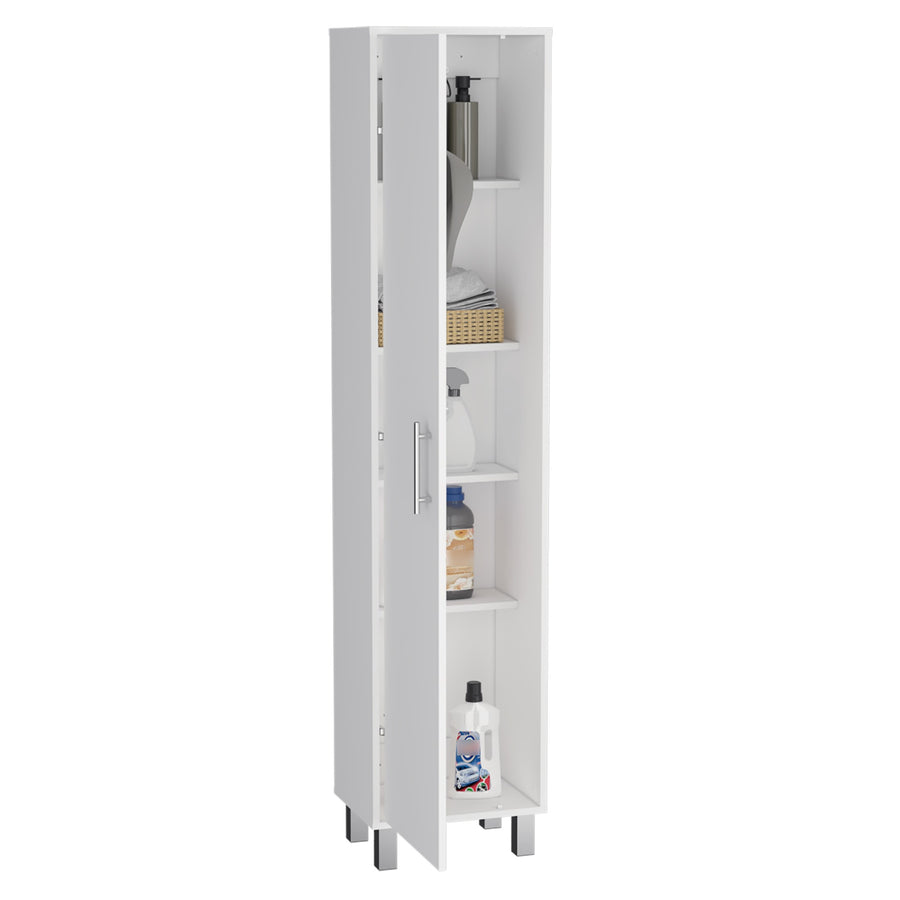 TUHOME CONCEPT Armario multiusos Laska de 180 cm, blanco
