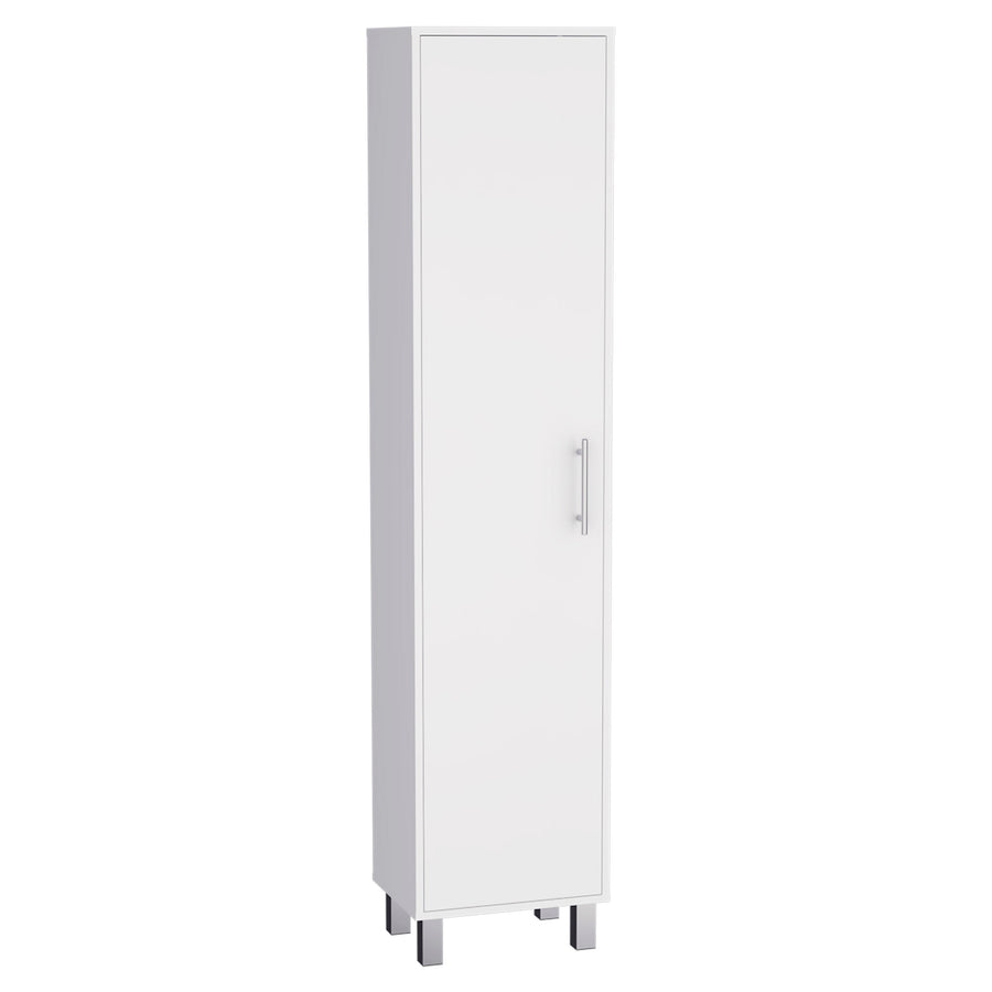 Armario multiusos Laska de 180 cm, blanco