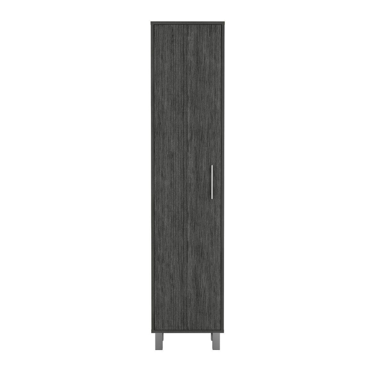 Armario multiusos Laska de 180 cm, roble gris, foto 5 – TUHOME