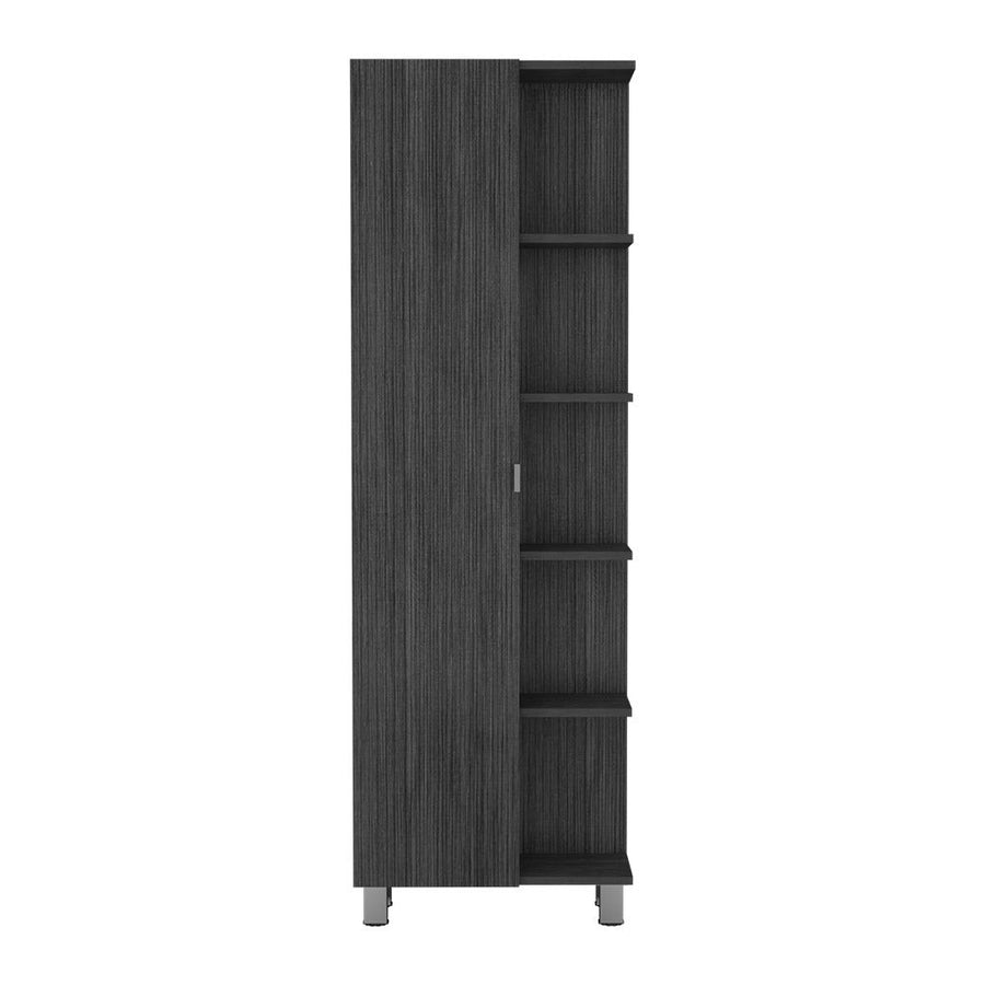 TUHOME CONCEPT Columna de baño Urano de 158 cm, roble gris