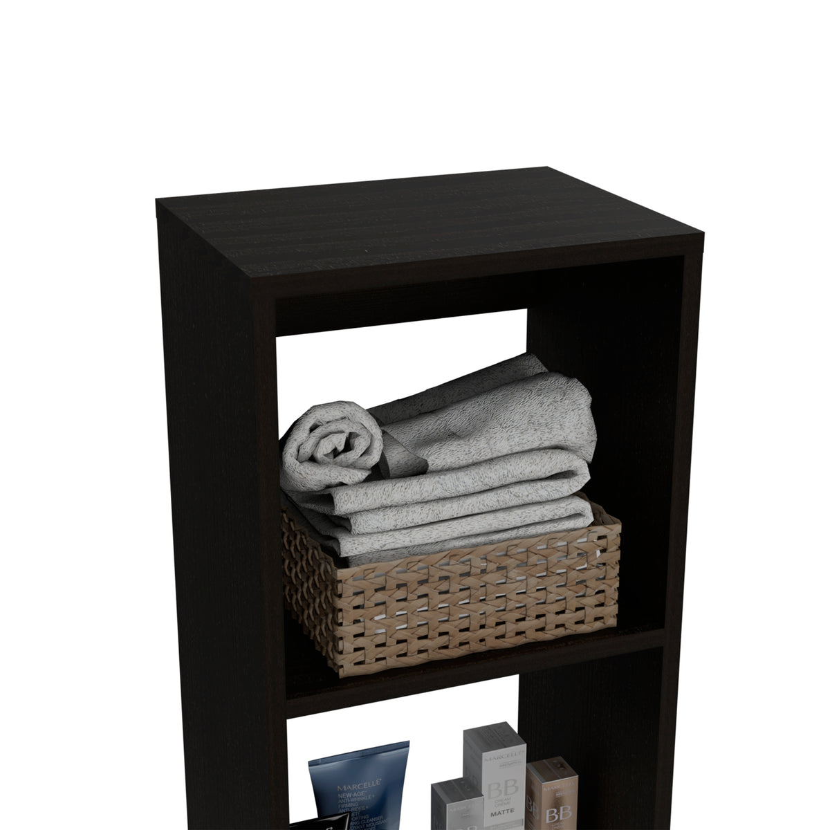 TUHOME CONCEPT Columna de baño Malaga de 162 cm, wengué