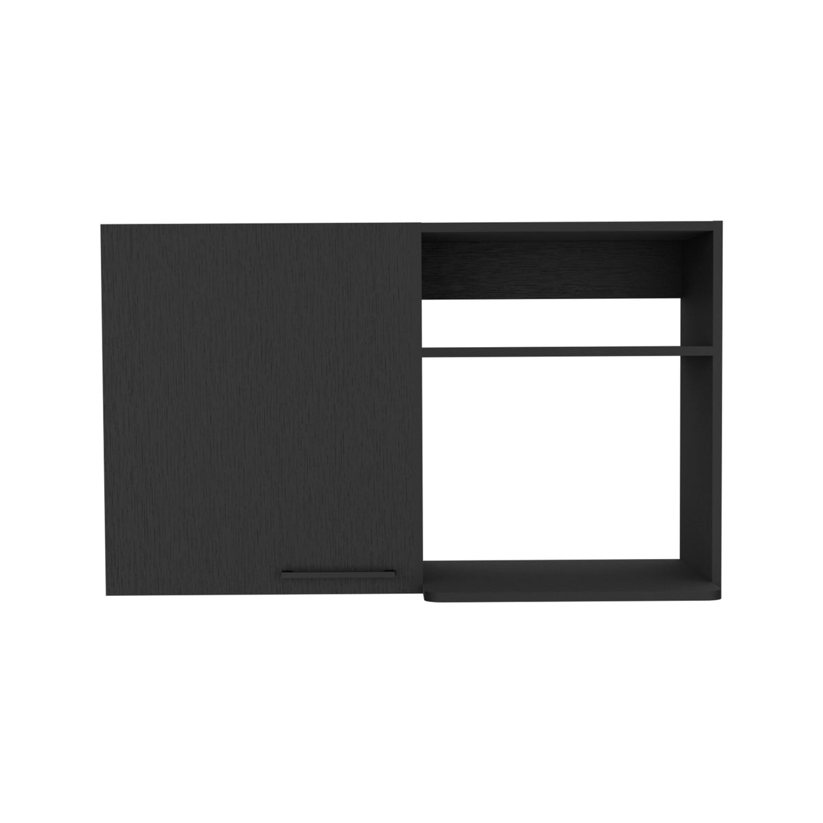 TUHOME CONCEPT Mueble alto de cocina Nápoles de 100 cm, wengué
