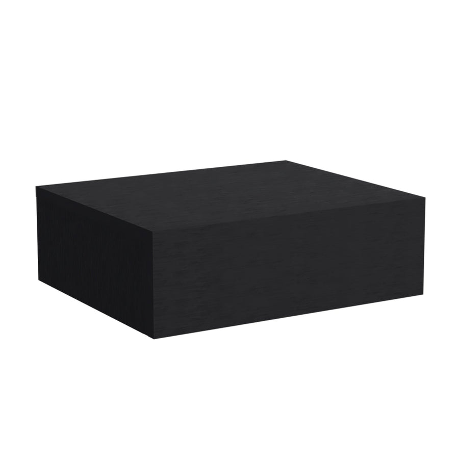TUHOME CONCEPT Mesita de noche flotante Milano de 40 cm, wengué