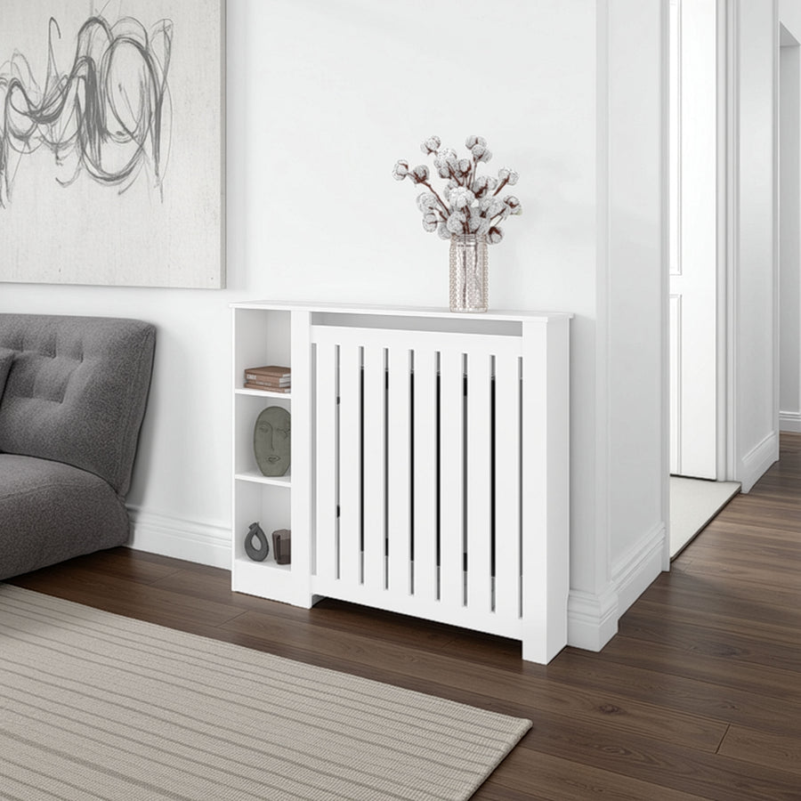 Risk Mueble Radiador con rejas y Estantes