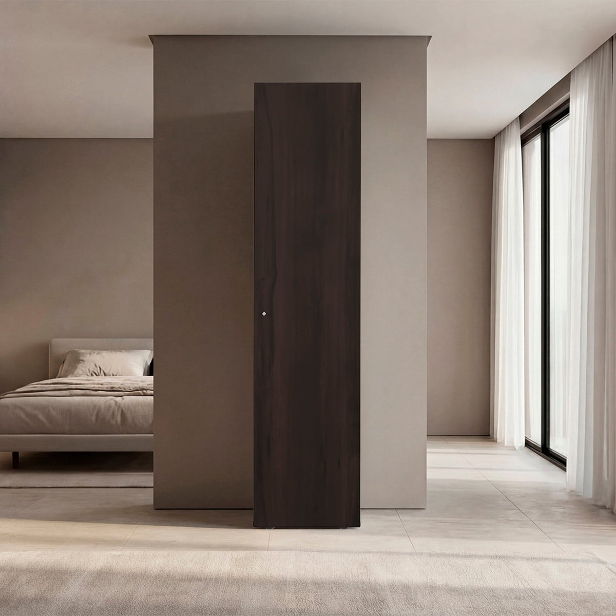 TUHOME CONCEPT Armario ropero Dreams de 170 cm, nogal