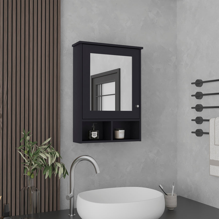 TUHOME CONCEPT Armario de baño Viña 53 cm, wengué