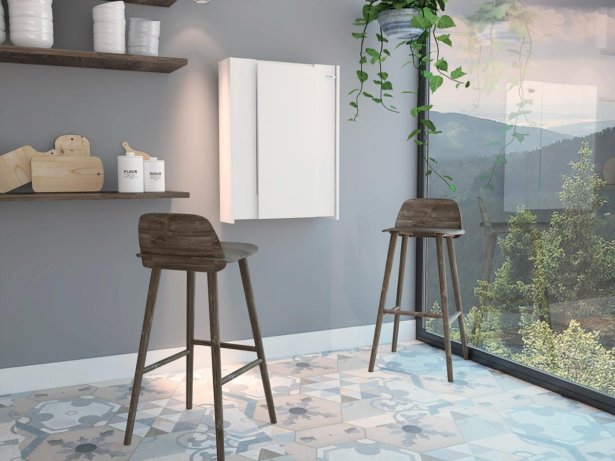 TUHOME CONCEPT Escritorio Vatta de 60 cm, blanco