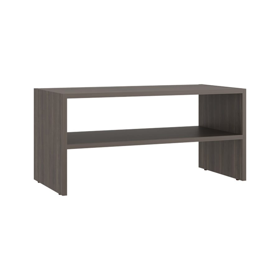 TUHOME CONCEPT Zapatero modular Silpa de 72 cm con estante, nogal gris