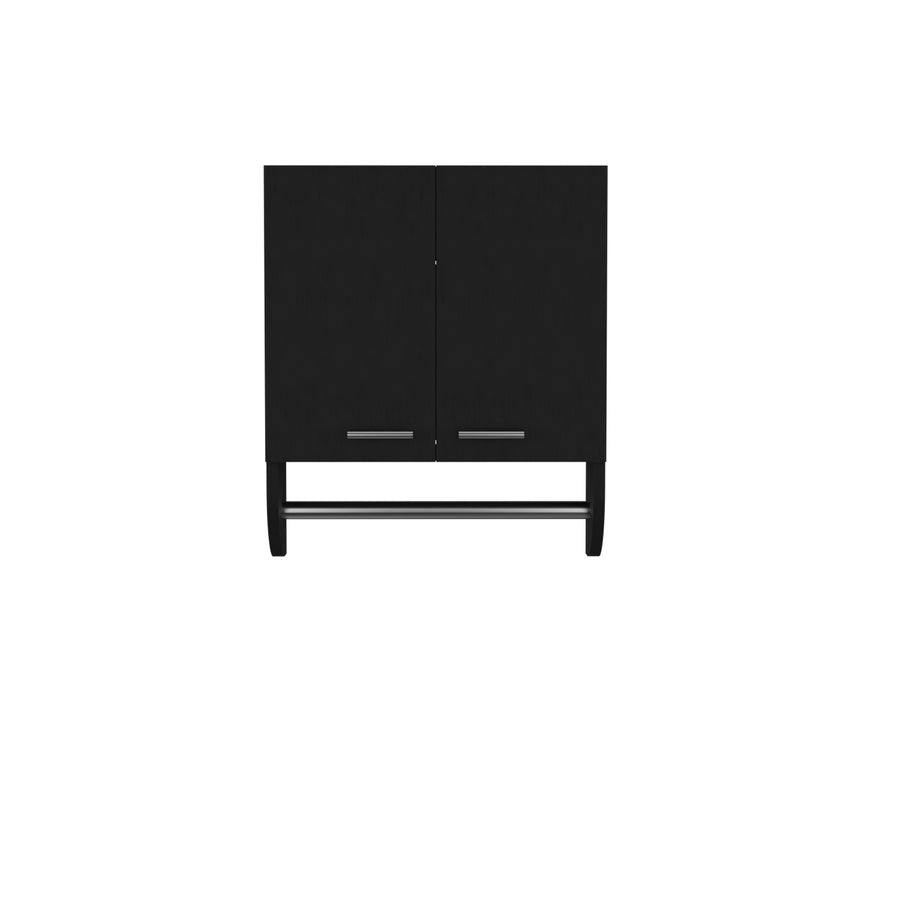 Armario de pared Optim de 44 cm, wengué