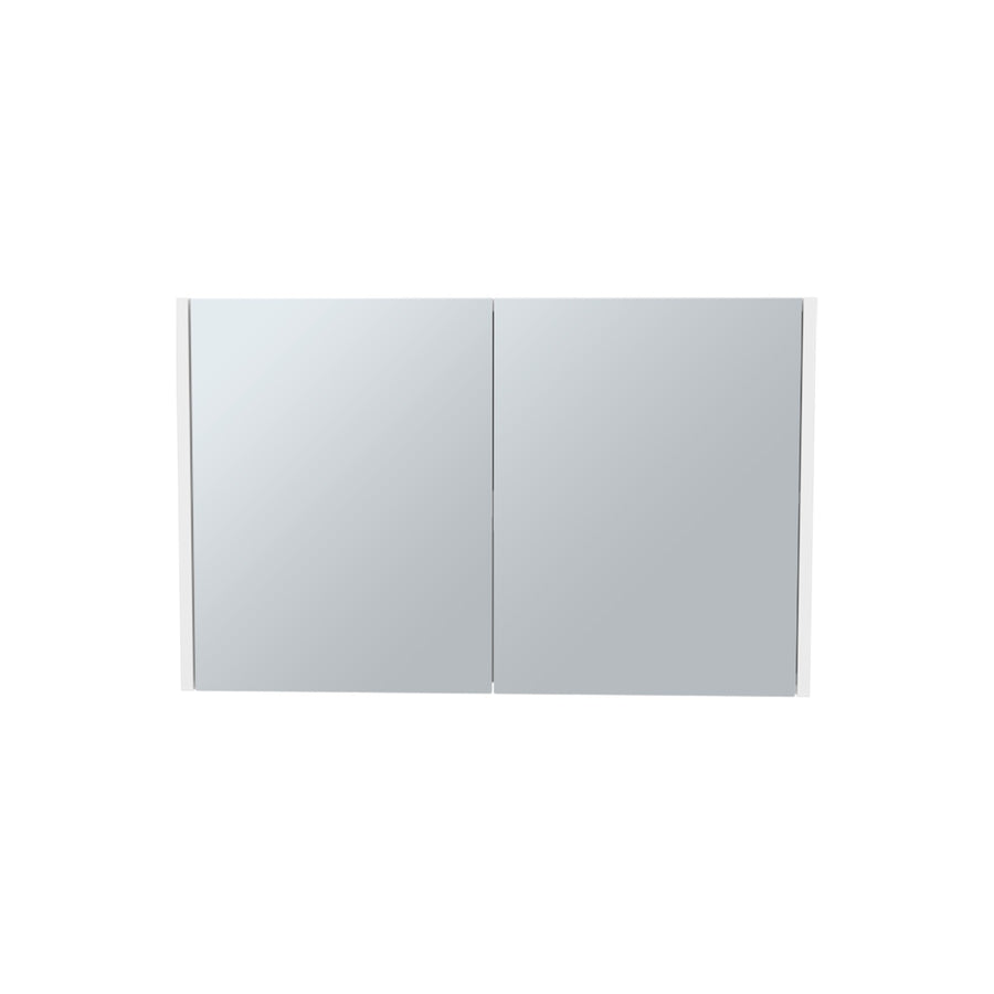Armario de baño de pared de 80 cm, blanco