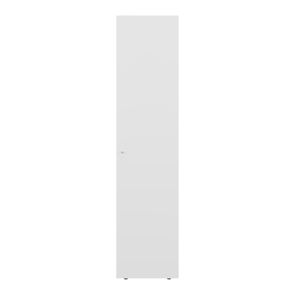 Armario Home Dreams M4 de 170 cm con 1 puerta, blanco