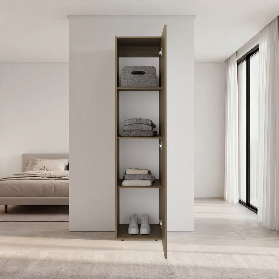 TUHOME CONCEPT Armario ropero Dreams de 170 cm, fresno