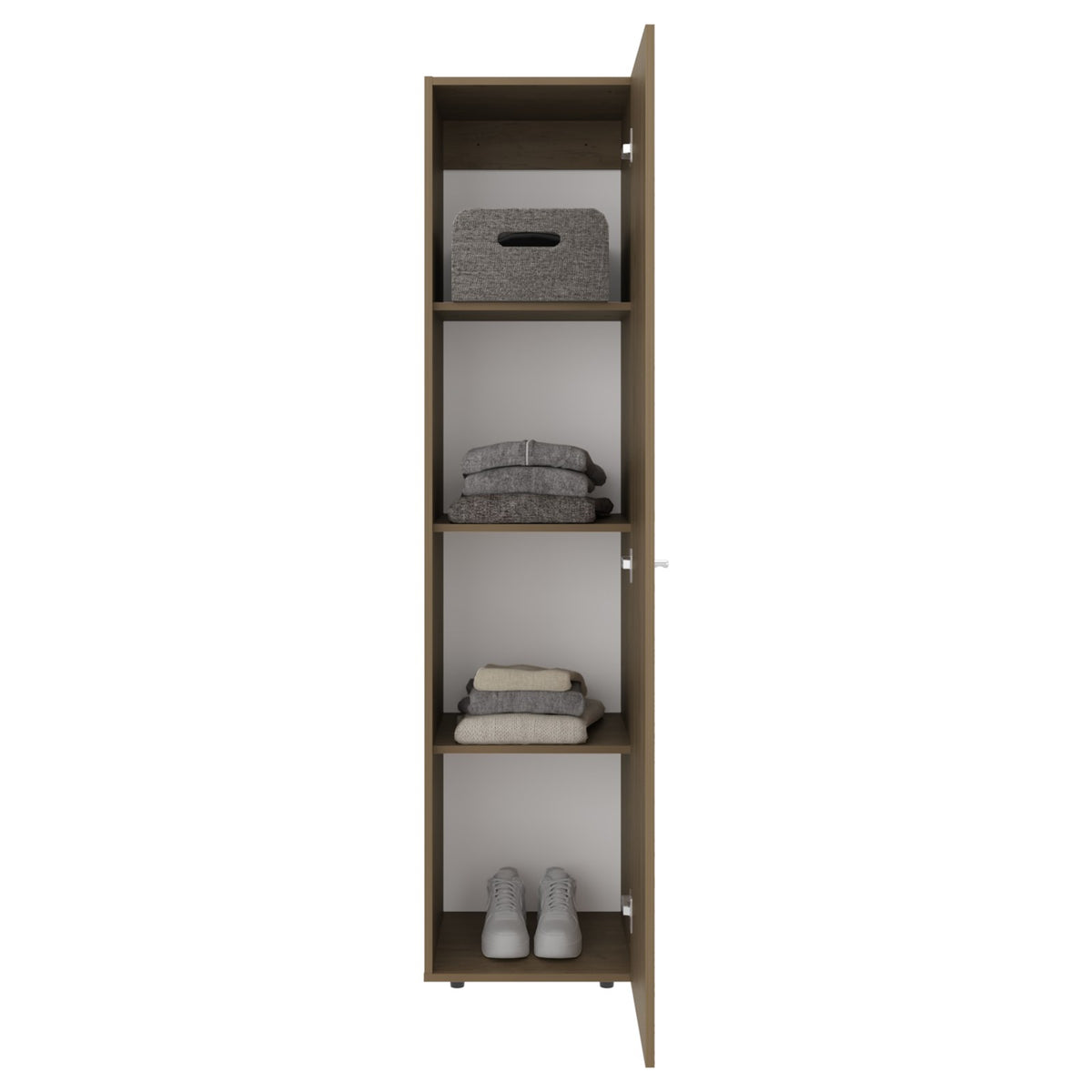 Armario Home Dreams M4 de 170 cm con 1 puerta, fresno